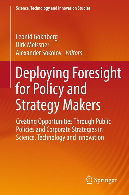Produktbild: Deploying Foresight for Policy and Strategy Makers