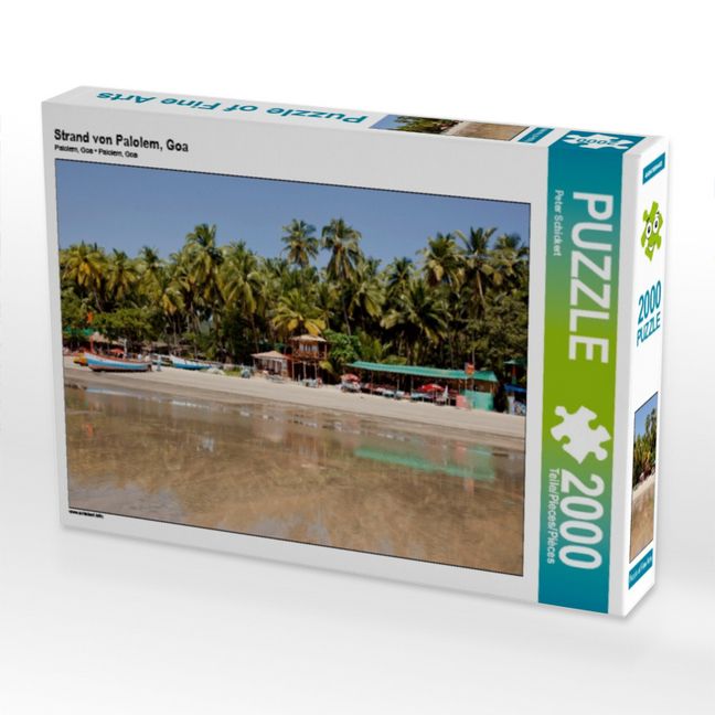 Produktbild: Strand von Palolem, Goa (Puzzle)