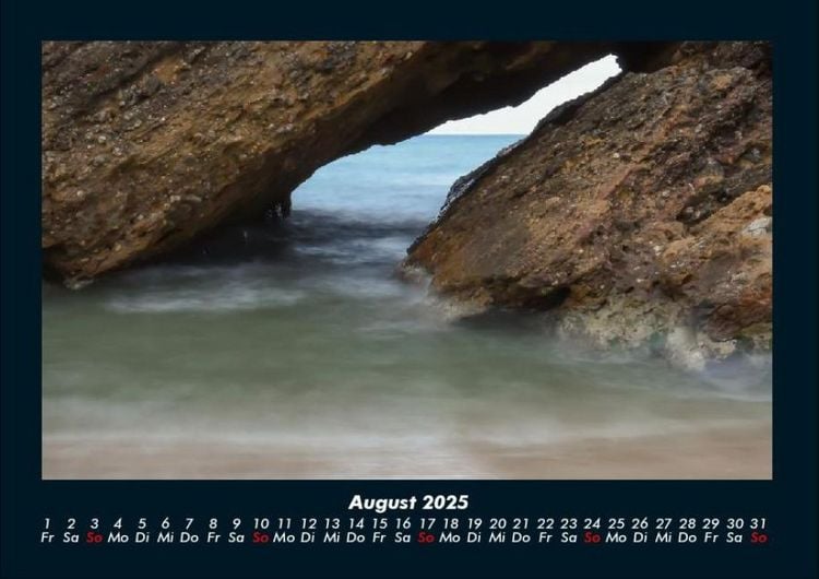 Produktbild: Meereslandschaften 2025 Fotokalender DIN A4