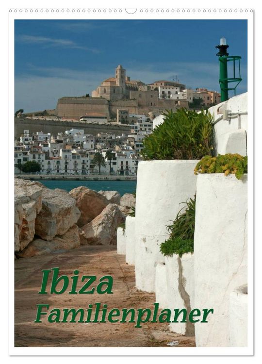 Produktbild: Ibiza / Familienplaner (Wandkalender 2026 DIN A2 hoch), CALVENDO Monatskalender