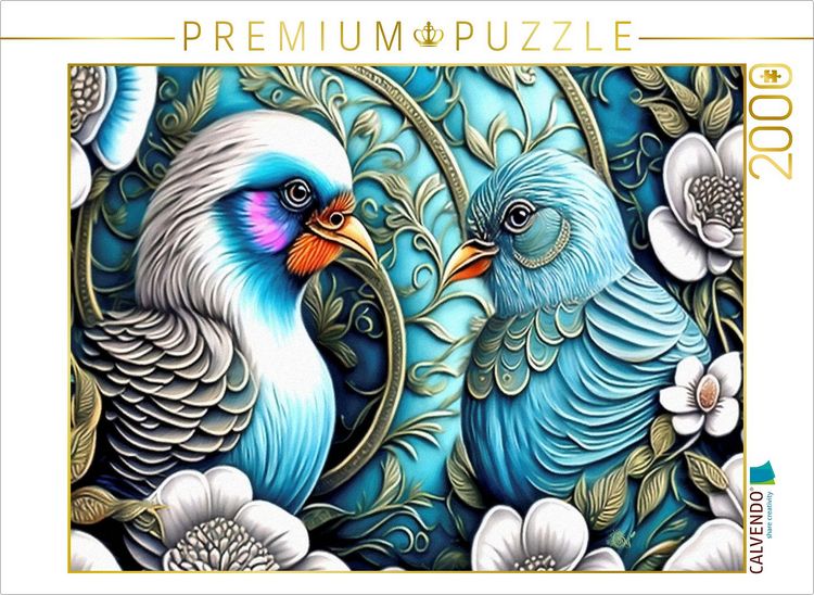 Produktbild: CALVENDO Puzzle Balzgespr&auml;che | 2000 Teile Lege-Gr&ouml;&szlig;e 90x67cm Foto-Puzzle f&uuml;r gl&uuml;ckliche Stunden