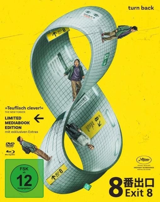 Produktbild: Exit 8 - Mediabook (Blu-ray + DVD)