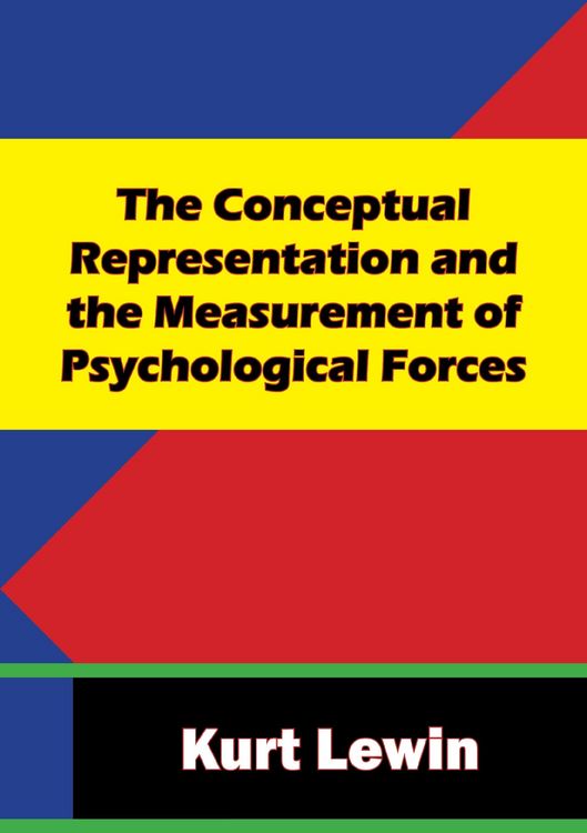 Produktbild: Conceptual Representation and the Measurement of Psychological Forces