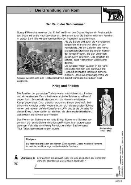 Produktbild: Lernwerkstatt Die R&ouml;mer / Sekundarstufe
