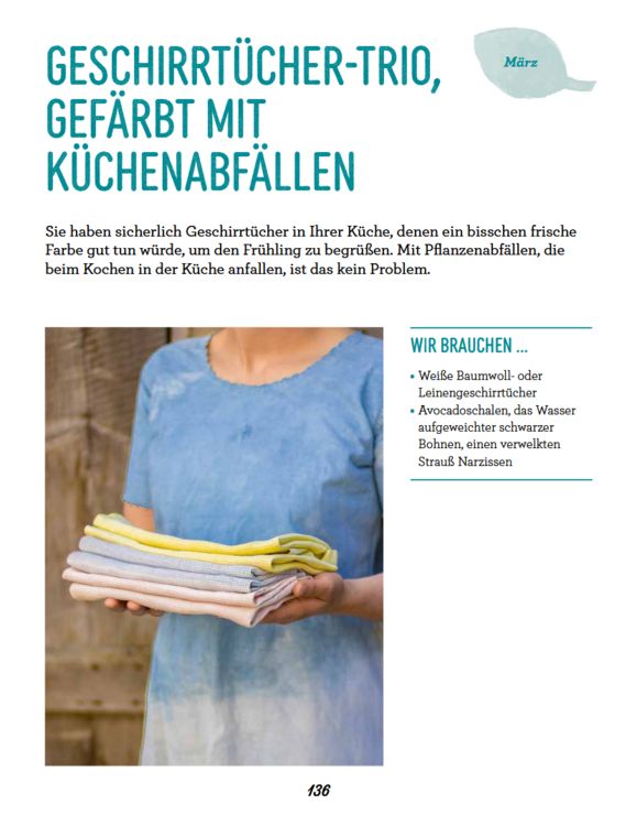 Produktbild: Farbenfroh f&auml;rben mit Pflanzen &ndash; leicht gemacht