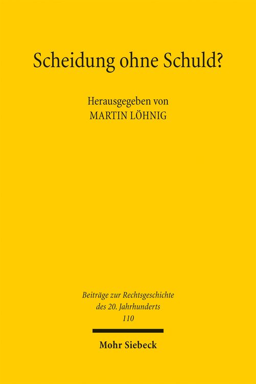 Produktbild: Scheidung ohne Schuld?