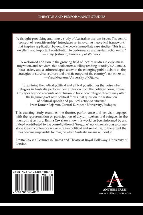 Produktbild: Performing Noncitizenship