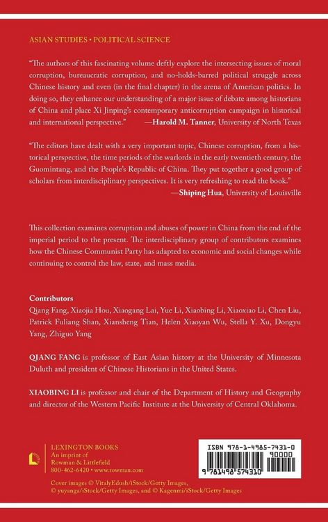 Produktbild: Corruption and Anticorruption in Modern China