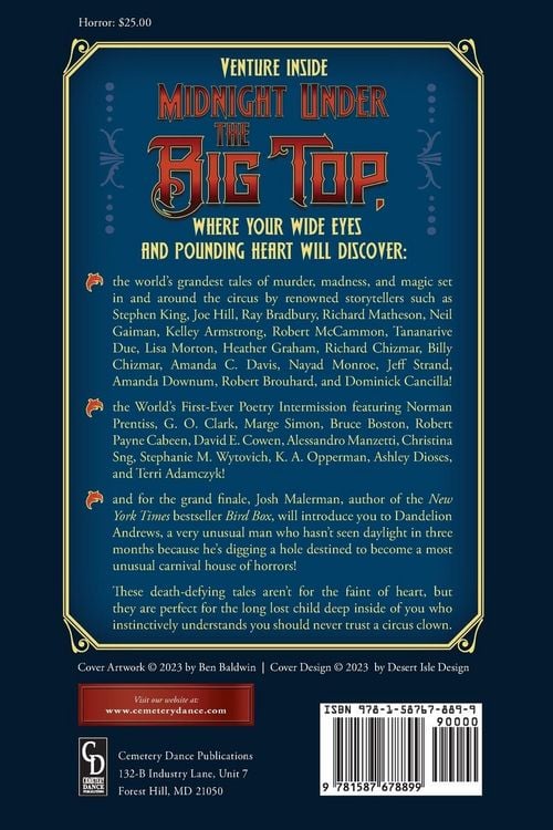 Produktbild: Midnight Under the Big Top