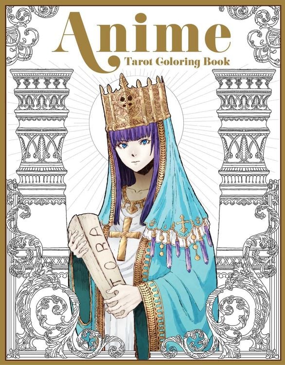 Produktbild: The Anime Tarot Coloring Book