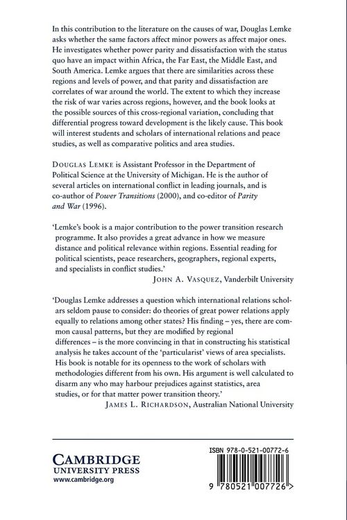 Produktbild: Regions of War and Peace
