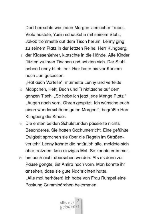 Produktbild: Alles nur gelogen?! &ndash; Lesestufe 3
