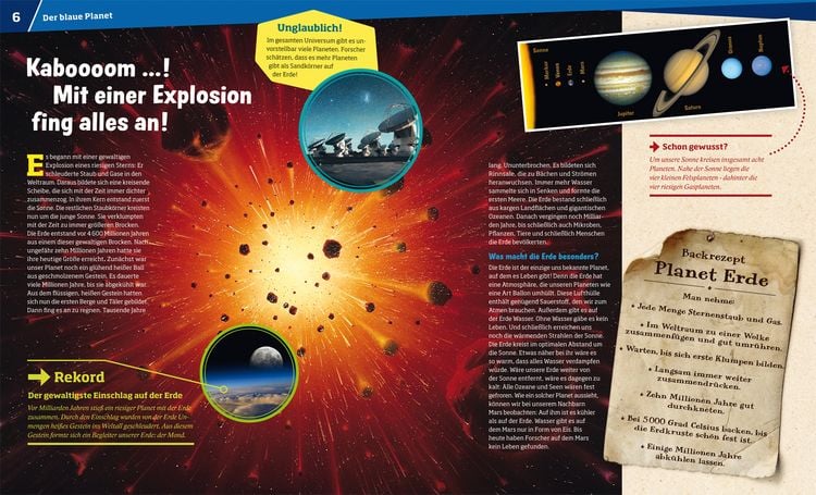 Produktbild: WAS IST WAS Band 1 Unsere Erde. Der blaue Planet
