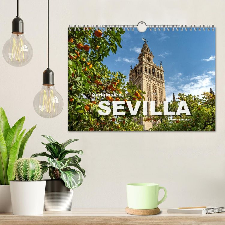 Produktbild: Andalusien - Sevilla (Wandkalender 2026 DIN A4 quer), CALVENDO Monatskalender
