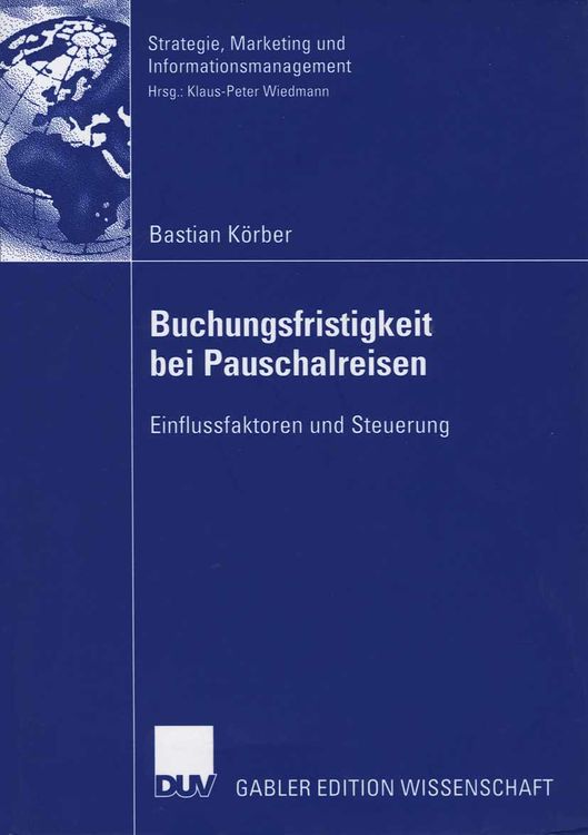 Produktbild: Buchungsfristigkeit bei Pauschalreisen