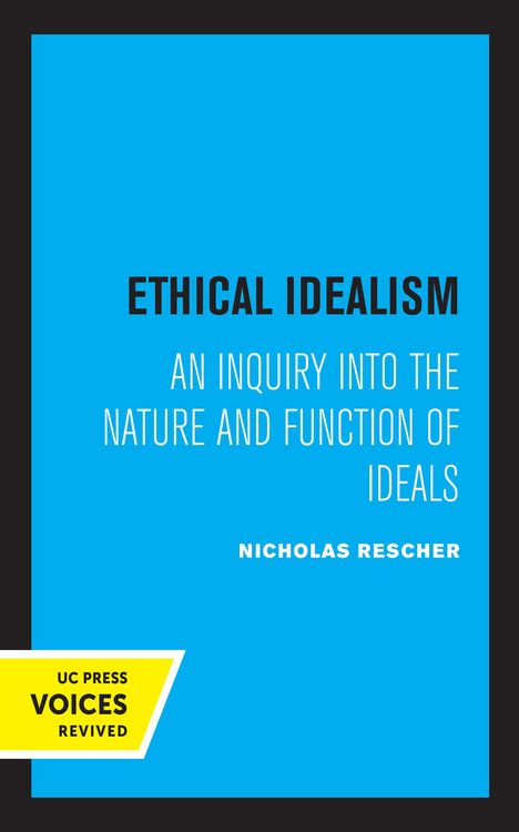 Produktbild: Ethical Idealism