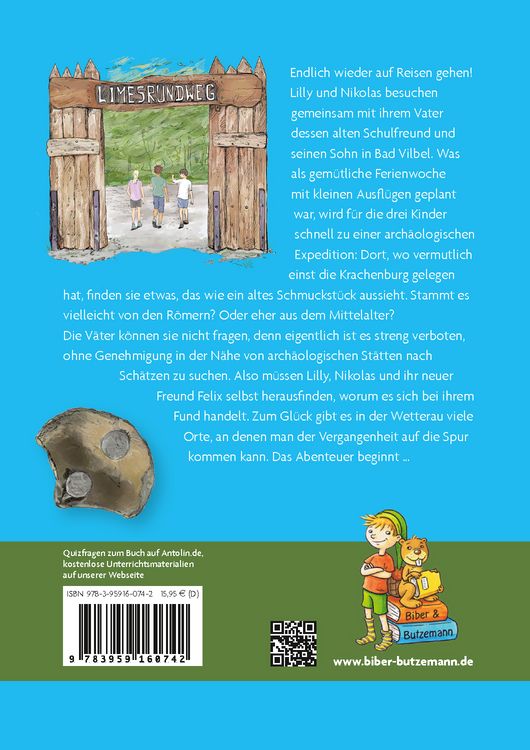 Produktbild: Abenteuer zwischen Taunus und Wetterau - Lilly, Nikolas und der Krachenburg-Schatz