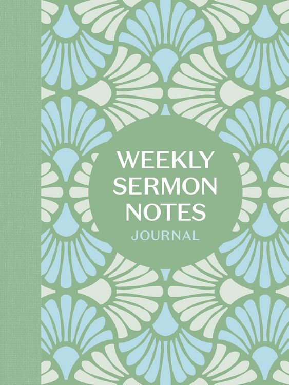 Produktbild: Weekly Sermon Notes Journal
