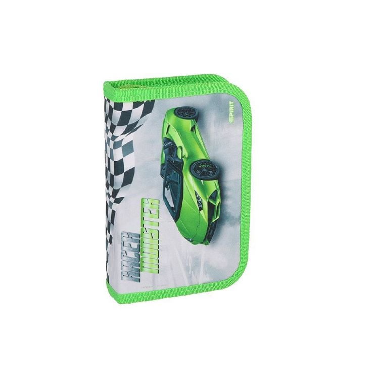 Produktbild: Sch&uuml;leretui "Racer Monster" 1Zip 28-tlg.