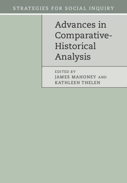 Produktbild: Advances in Comparative-Historical Analysis