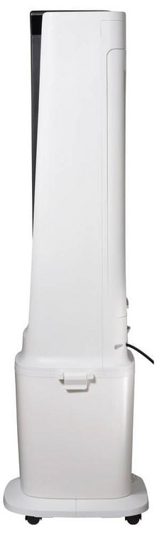 Produktbild: Sygonix Luftk&uuml;hler 90 W (L x B x H) 300 x 325 x 1130 mm Wei&szlig; mit Fernbedienung, Oszillierend, LED-Display, Timer