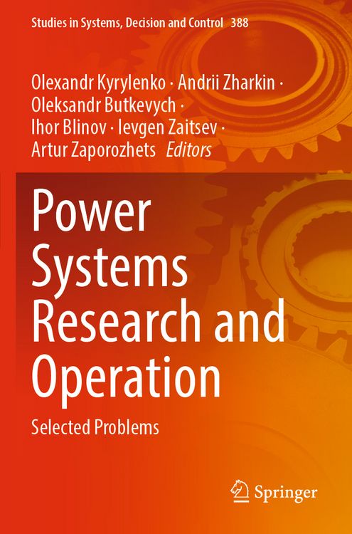 Produktbild: Power Systems Research and Operation