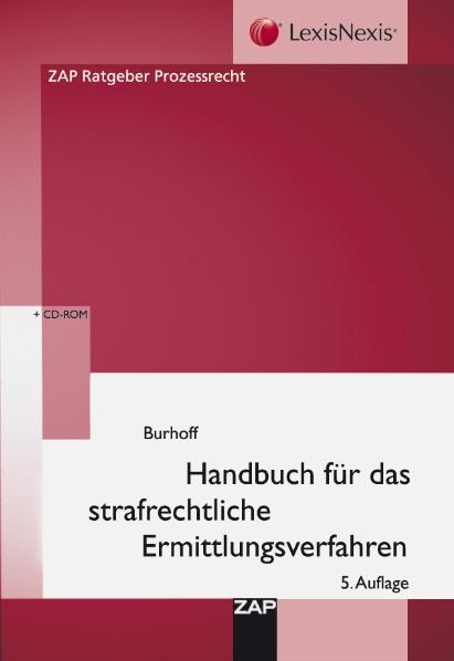 Produktbild: Handbuch f&uuml;r das strafrechtliche Ermittlungsverfahren