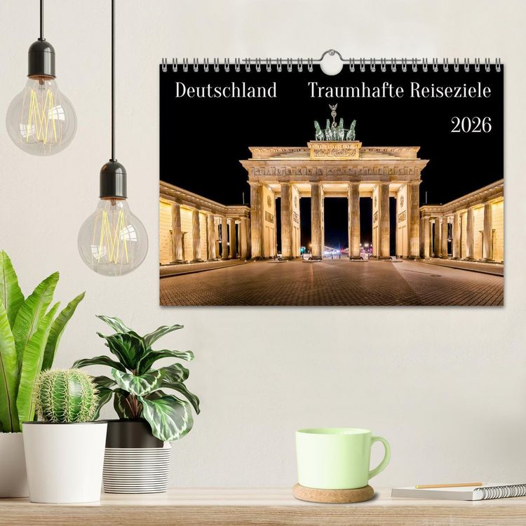 Produktbild: Deutschland - Traumhafte Reiseziele (Wandkalender 2026 DIN A4 quer), CALVENDO Monatskalender