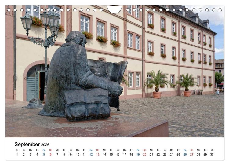 Produktbild: Neustadt an der Weinstra&szlig;e - Ansichtssache (Wandkalender 2026 DIN A4 quer), CALVENDO Monatskalender