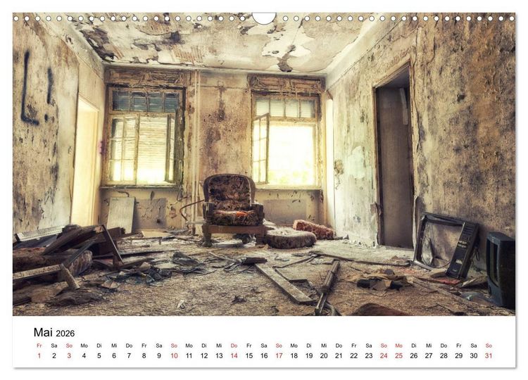 Produktbild: END OF DAY Der letzte von uns Kalender 2026 (Wandkalender 2026 DIN A3 quer), CALVENDO Monatskalender