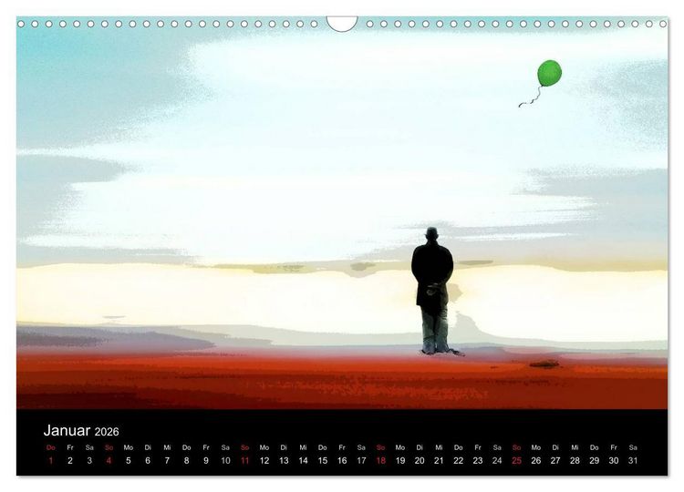 Produktbild: Fotografie als Kunst (Wandkalender 2026 DIN A3 quer), CALVENDO Monatskalender