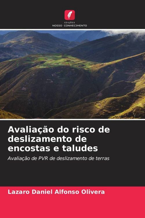 Produktbild: Avalia&ccedil;&atilde;o do risco de deslizamento de encostas e taludes