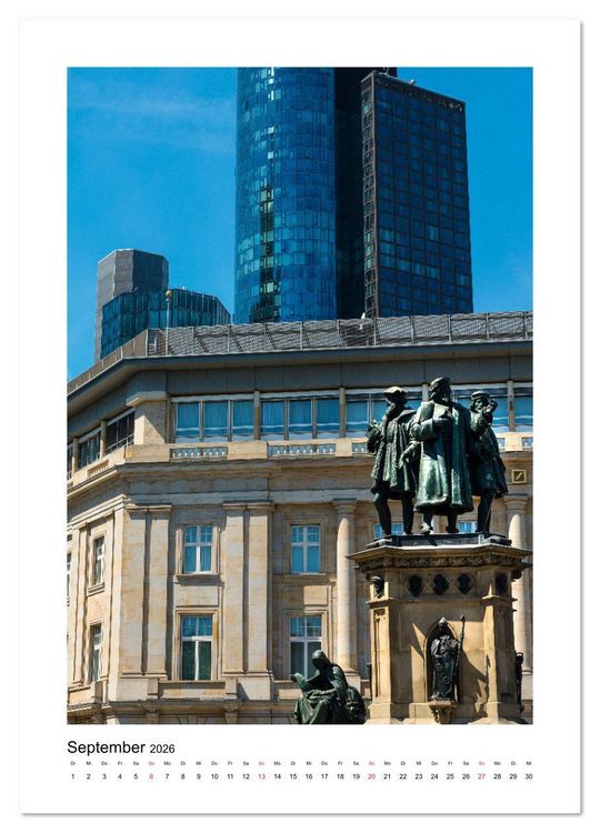 Produktbild: Frankfurt Vertikal Michael Jaster (Wandkalender 2026 DIN A3 hoch), CALVENDO Monatskalender