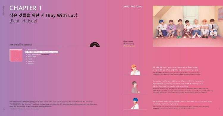 Produktbild: BTS Lyrics Inside
