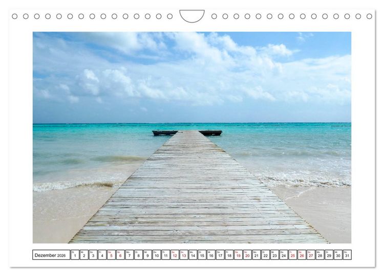 Produktbild: Dominikanische Karibik (Wandkalender 2026 DIN A4 quer), CALVENDO Monatskalender