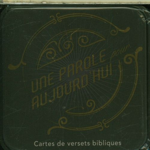 Produktbild: Une parole pour aujourd'hui : cartes de versets bibliques