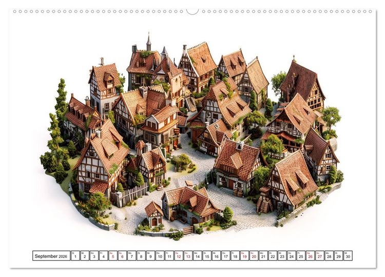 Produktbild: Mit den Augen spazieren gehen (Wandkalender 2026 DIN A2 quer), CALVENDO Monatskalender