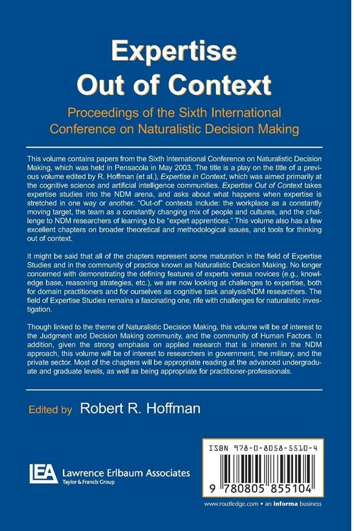 Produktbild: Expertise Out of Context