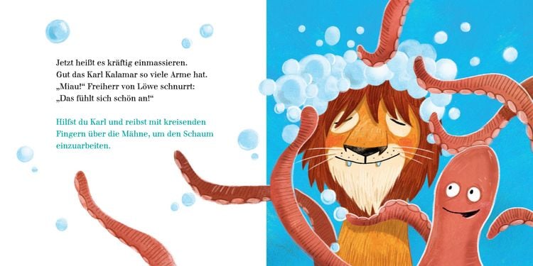 Produktbild: Hilf dem L&ouml;wen Haare waschen