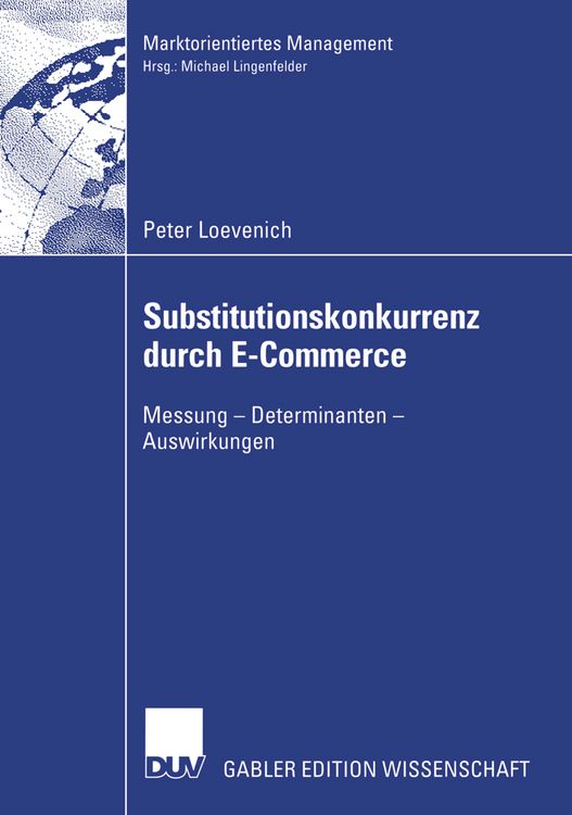 Produktbild: Substitutionskonkurrenz durch E-Commerce