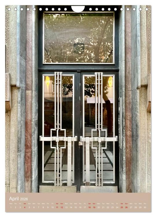 Produktbild: Doors of Belgrade (Wall Calendar 2026 DIN A4 portrait), CALVENDO 12 Month Wall Calendar