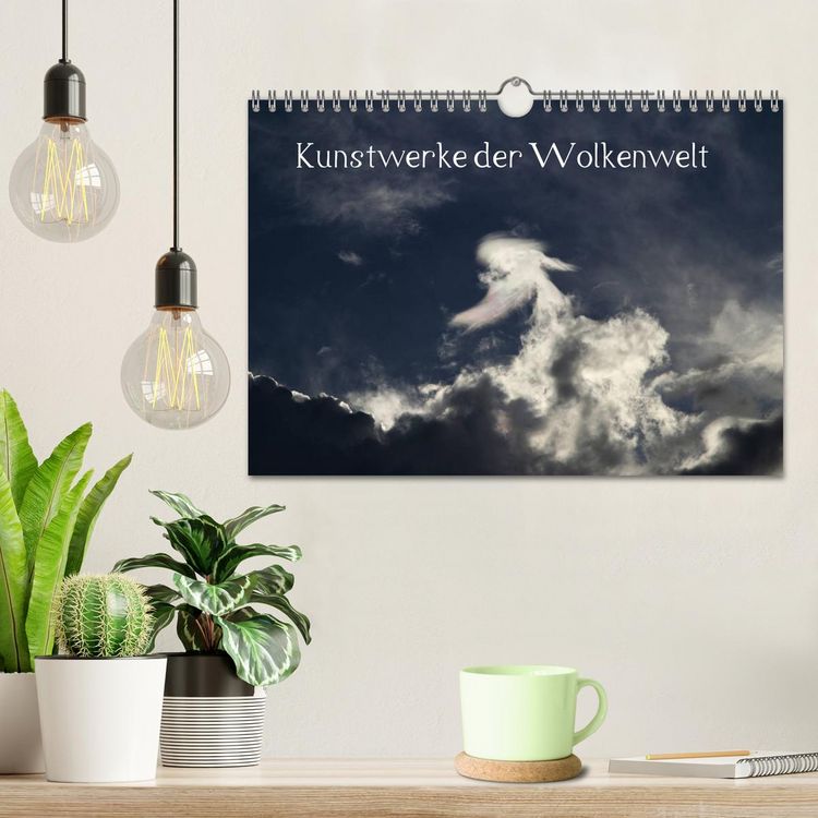 Produktbild: Wolken-Kunstwerke (Wandkalender 2026 DIN A4 quer), CALVENDO Monatskalender
