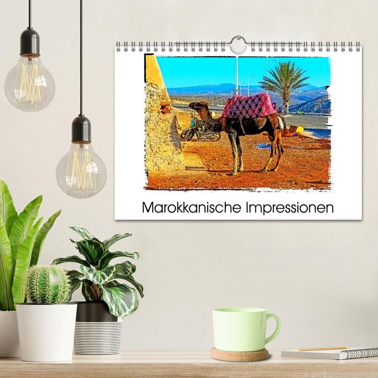 Produktbild: Marokkanische Impressionen (Wandkalender 2026 DIN A4 quer), CALVENDO Monatskalender