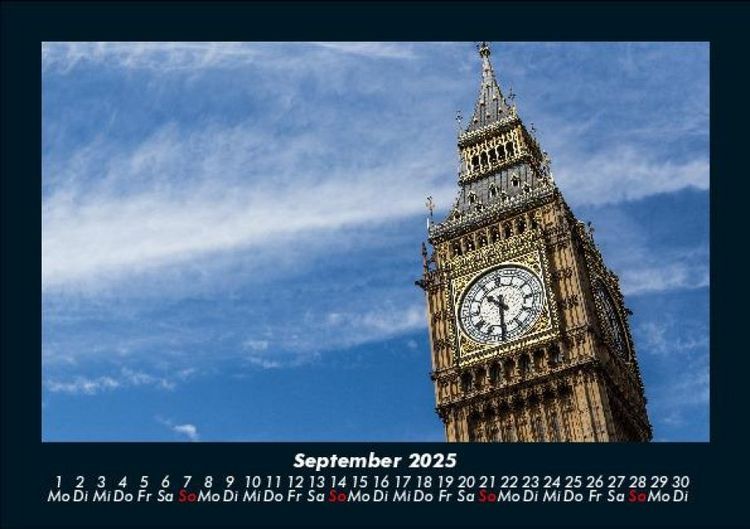 Produktbild: London 2025 Fotokalender DIN A5