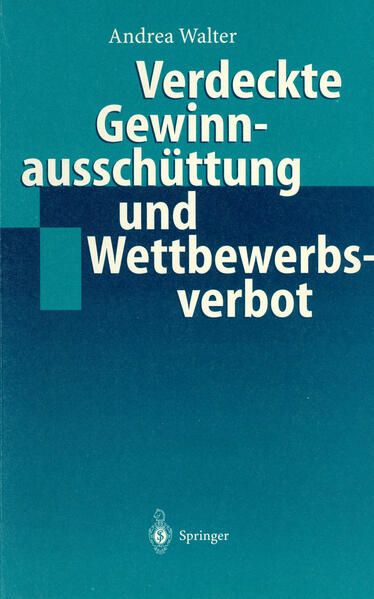 Produktbild: Verdeckte Gewinnaussch&uuml;ttung und Wettbewerbsverbot