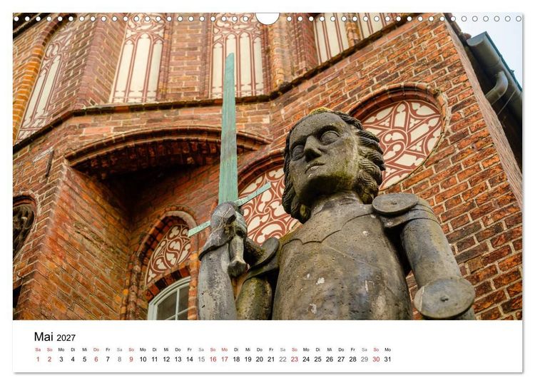 Produktbild: Ein Blick auf Brandenburg an der Havel (Wandkalender 2027 DIN A3 quer), CALVENDO Monatskalender