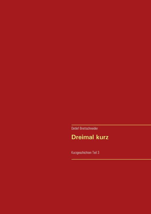 Produktbild: Dreimal kurz