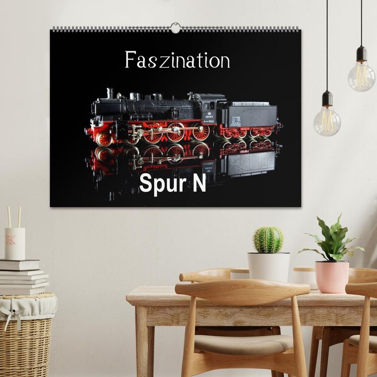 Produktbild: Faszination Spur N (Wandkalender 2026 DIN A2 quer), CALVENDO Monatskalender