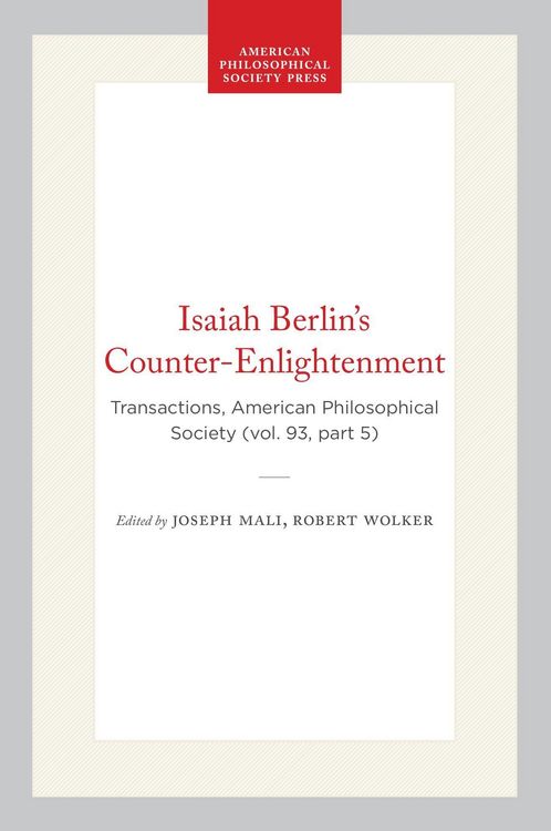 Produktbild: Isaiah Berlin's Counter-Enlightenment