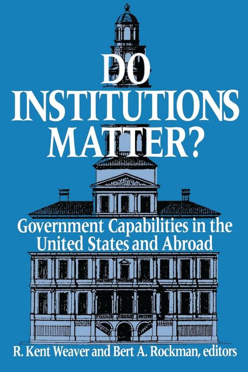 Produktbild: Do Institutions Matter?